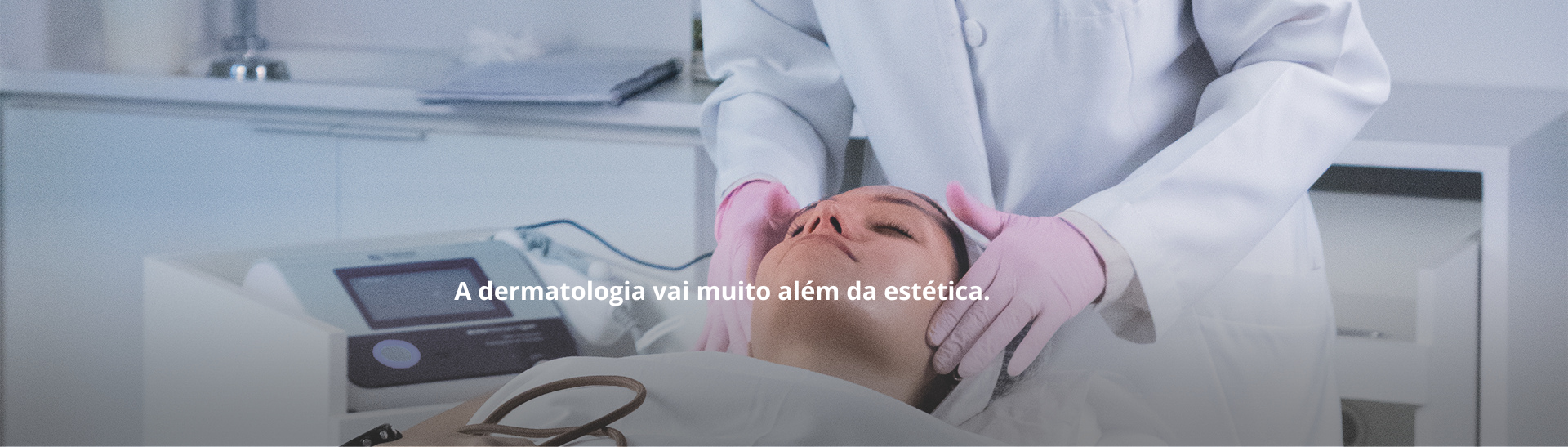 A dermatologia vai muito além da estética.